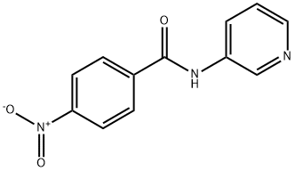 4-nitro-N-(3-pyridinyl)benzamide Struktur