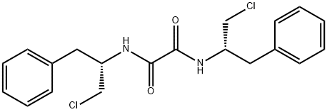 N~1~,N~2~-bis(1-benzyl-2-chloroethyl)ethanediamide Struktur