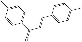 1,3-bis(4-methylphenyl)-2-propen-1-one Struktur