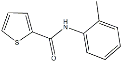 N-(2-methylphenyl)thiophene-2-carboxamide Struktur