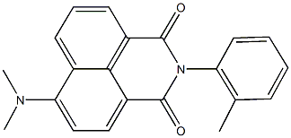 6-(dimethylamino)-2-(2-methylphenyl)-1H-benzo[de]isoquinoline-1,3(2H)-dione Struktur