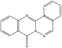 8H-phthalazino[1,2-b]quinazolin-8-one Struktur