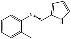 N-(2-methylphenyl)-N-(1H-pyrrol-2-ylmethylene)amine Struktur