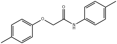 2-(4-methylphenoxy)-N-(4-methylphenyl)acetamide Struktur