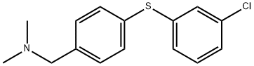 N-{4-[(3-chlorophenyl)sulfanyl]benzyl}-N,N-dimethylamine Struktur