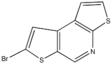 7-bromodithieno[2,3-b:3,2-d]pyridine Struktur