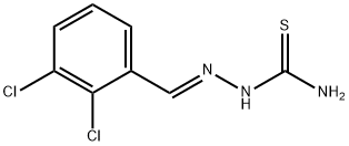 2,3-dichlorobenzaldehyde thiosemicarbazone Struktur