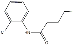 N-(2-chlorophenyl)pentanamide Struktur