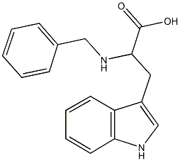 N-benzyltryptophan Struktur