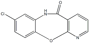 8-chloropyrido[2,3-b][1,5]benzoxazepin-5(6H)-one Struktur