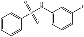 N-(3-iodophenyl)benzenesulfonamide Struktur