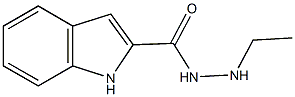 N'-ethyl-1H-indole-2-carbohydrazide Struktur