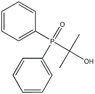 2-(diphenylphosphoryl)-2-propanol Struktur