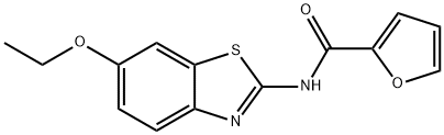 N-(6-ethoxy-1,3-benzothiazol-2-yl)-2-furamide Struktur