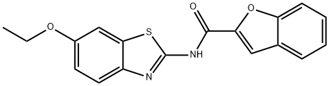 N-(6-ethoxy-1,3-benzothiazol-2-yl)-1-benzofuran-2-carboxamide Struktur