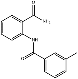 2-[(3-methylbenzoyl)amino]benzamide Struktur