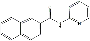 N-(2-pyridinyl)-2-naphthamide Struktur