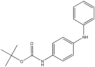 tert-butyl 4-anilinophenylcarbamate Struktur