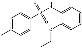 N-(2-ethoxyphenyl)-4-methylbenzenesulfonamide Struktur