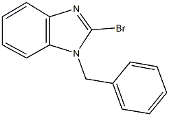 1-benzyl-2-bromo-1H-benzimidazole Struktur