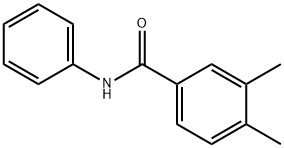 3,4-dimethyl-N-phenylbenzamide Struktur