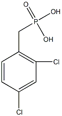 2,4-dichlorobenzylphosphonic acid Struktur