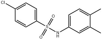 4-chloro-N-(3,4-dimethylphenyl)benzenesulfonamide Struktur