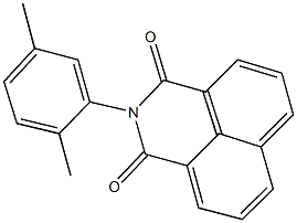 2-(2,5-dimethylphenyl)-1H-benzo[de]isoquinoline-1,3(2H)-dione Struktur