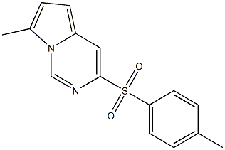 4-methylphenyl 7-methylpyrrolo[1,2-c]pyrimidin-3-yl sulfone Struktur