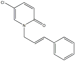 5-chloro-1-cinnamyl-2(1H)-pyridinone Struktur