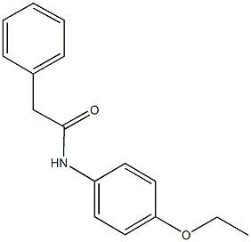 N-(4-ethoxyphenyl)-2-phenylacetamide Struktur