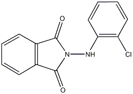 2-(2-chloroanilino)-1H-isoindole-1,3(2H)-dione Struktur