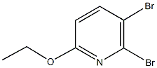 5,6-dibromopyridin-2-yl ethyl ether Struktur