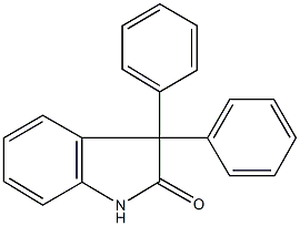 3,3-diphenyl-1,3-dihydro-2H-indol-2-one Struktur