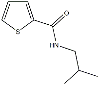 N-isobutyl-2-thiophenecarboxamide Struktur