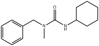 N-benzyl-N'-cyclohexyl-N-methylurea Struktur