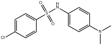 4-chloro-N-[4-(dimethylamino)phenyl]benzenesulfonamide Struktur