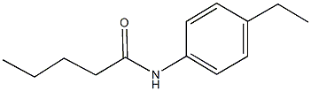 N-(4-ethylphenyl)pentanamide Struktur