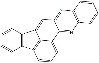 fluoreno[1,9-ab]phenazine Struktur