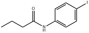 N-(4-iodophenyl)butanamide Struktur