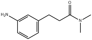 3-(3-aminophenyl)-N,N-dimethylpropanamide(SALTDATA: 2HCl) Struktur