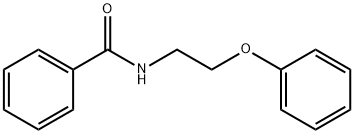 N-(2-phenoxyethyl)benzamide Struktur