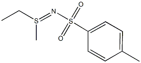 N-[ethyl(methyl)-lambda~4~-sulfanylidene]-4-methylbenzenesulfonamide Struktur