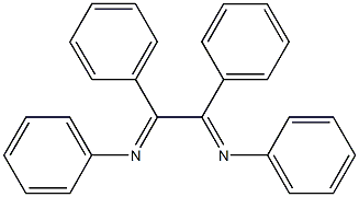 N-[1,2-diphenyl-2-(phenylimino)ethylidene]-N-phenylamine Struktur