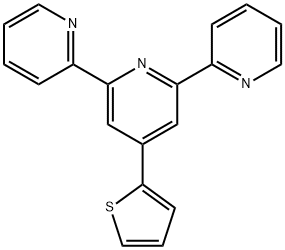 4'-(2-thienyl)-2,2':6',2''-terpyridine Struktur