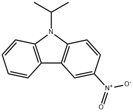 3-nitro-9-isopropyl-9H-carbazole Struktur