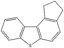 2,3-dihydro-1H-indeno[5,4-b][1]benzothiophene Struktur