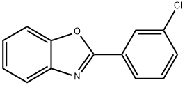 2-(3-chlorophenyl)-1,3-benzoxazole Struktur