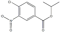 isopropyl 4-chloro-3-nitrobenzoate Struktur