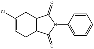 5-chloro-2-phenyl-3a,4,7,7a-tetrahydro-1H-isoindole-1,3(2H)-dione Struktur